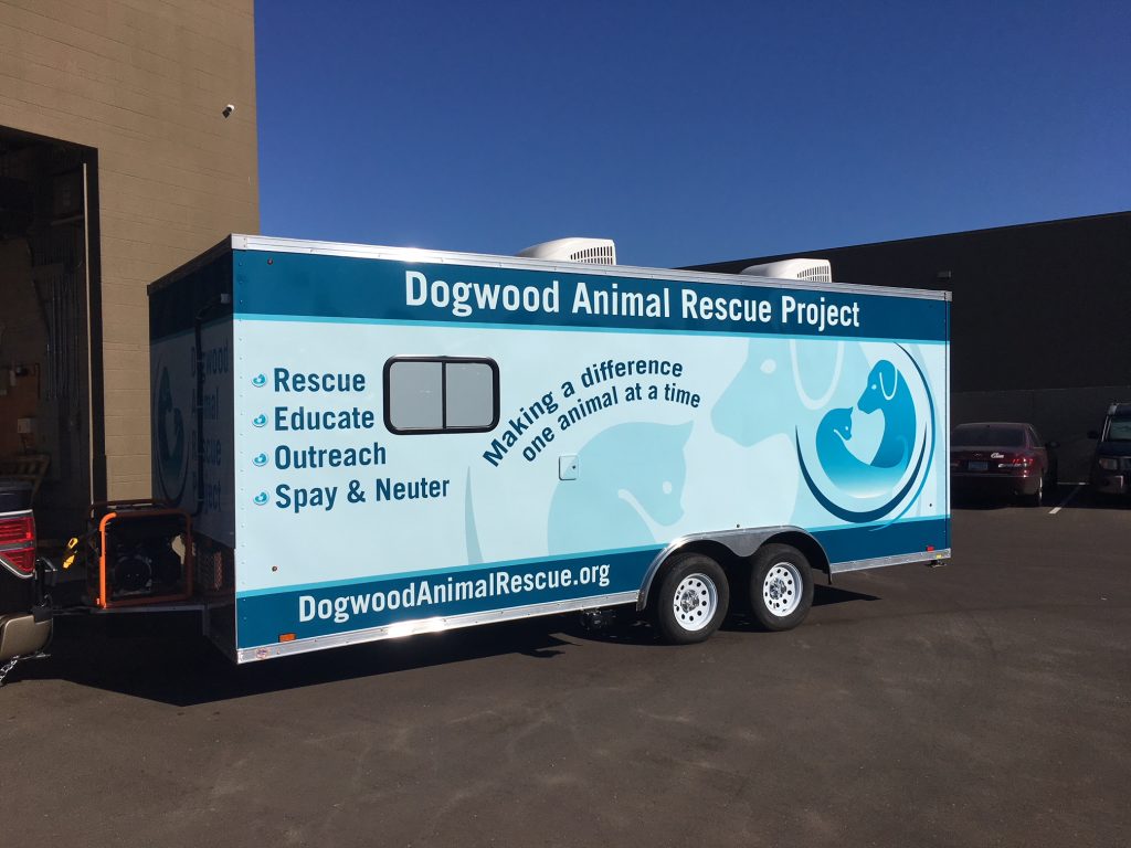 Mobile Veterinary Trailer Exterior 8