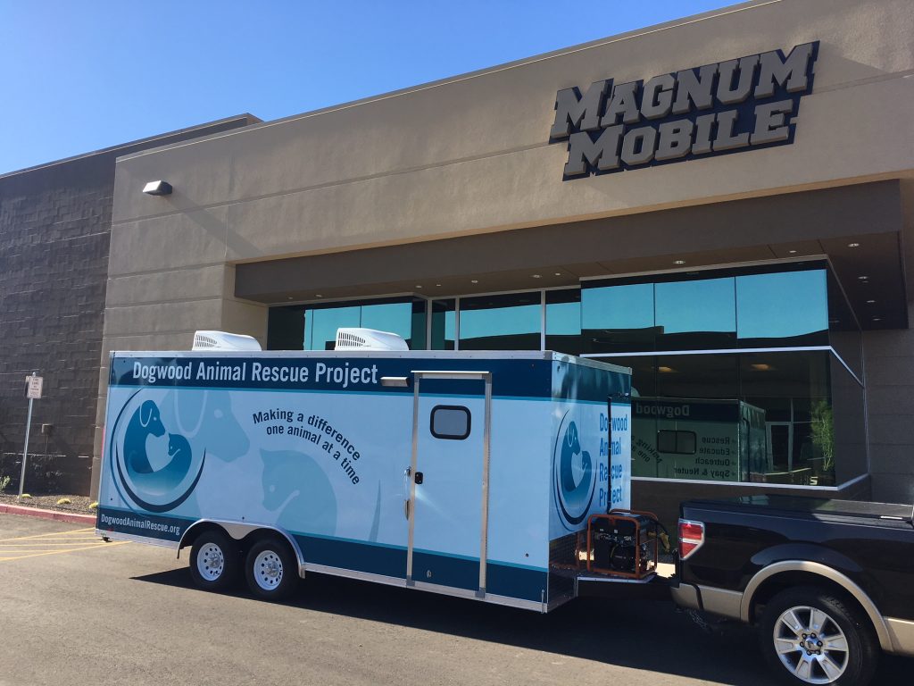 Mobile Veterinary Trailer Exterior 5