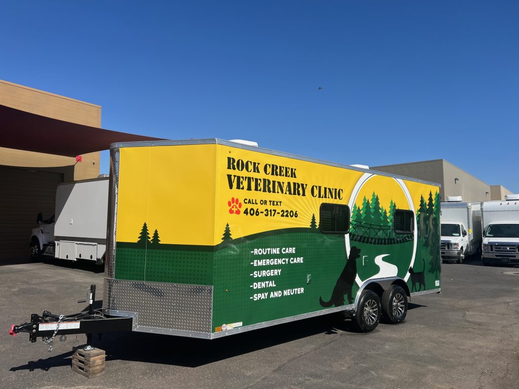 Mobile Veterinary Trailer Exterior 14