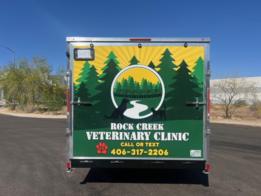 Mobile Veterinary Trailer Exterior 10
