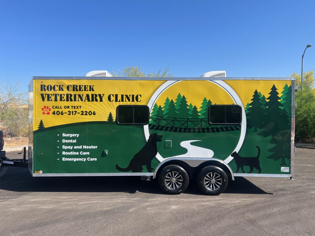 Mobile Veterinary Trailer Exterior 7