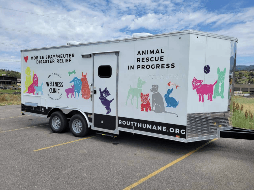 Mobile Spay and Neuter Trailer Exterior 13