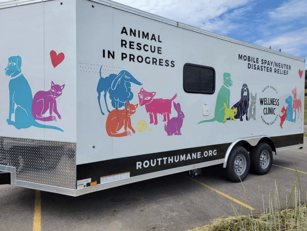 Mobile Spay and Neuter Trailer Exterior 5