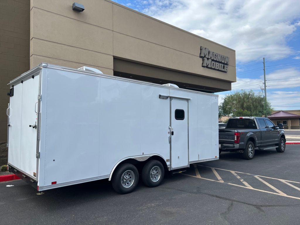Mobile Veterinary Trailer Exterior 1