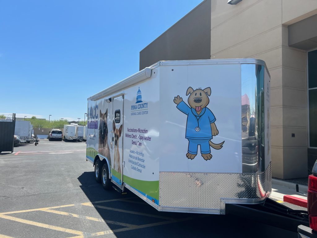 Mobile Spay and Neuter Trailer Exterior 2