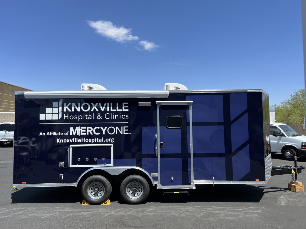 Mobile Medical Trailer Exterior 4