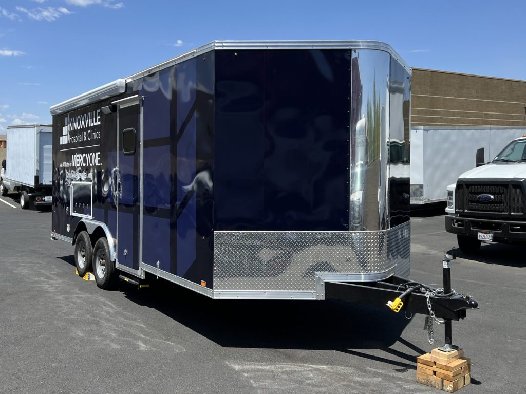 Mobile Medical Trailer Exterior 1
