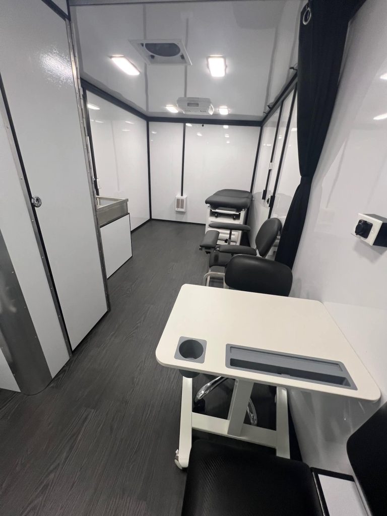 Magnum-Mobile-26ft-Mobile-Medical-Clinic-Professional-Series-Hallway-Towards-Rear-8