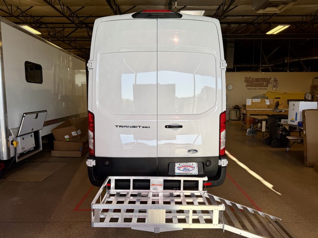 Mobile Medical Van Exterior Rear