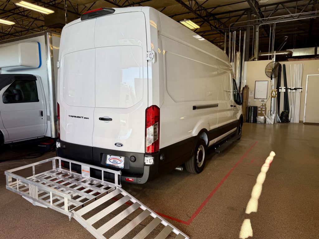 Mobile Medical Van Exterior Rear