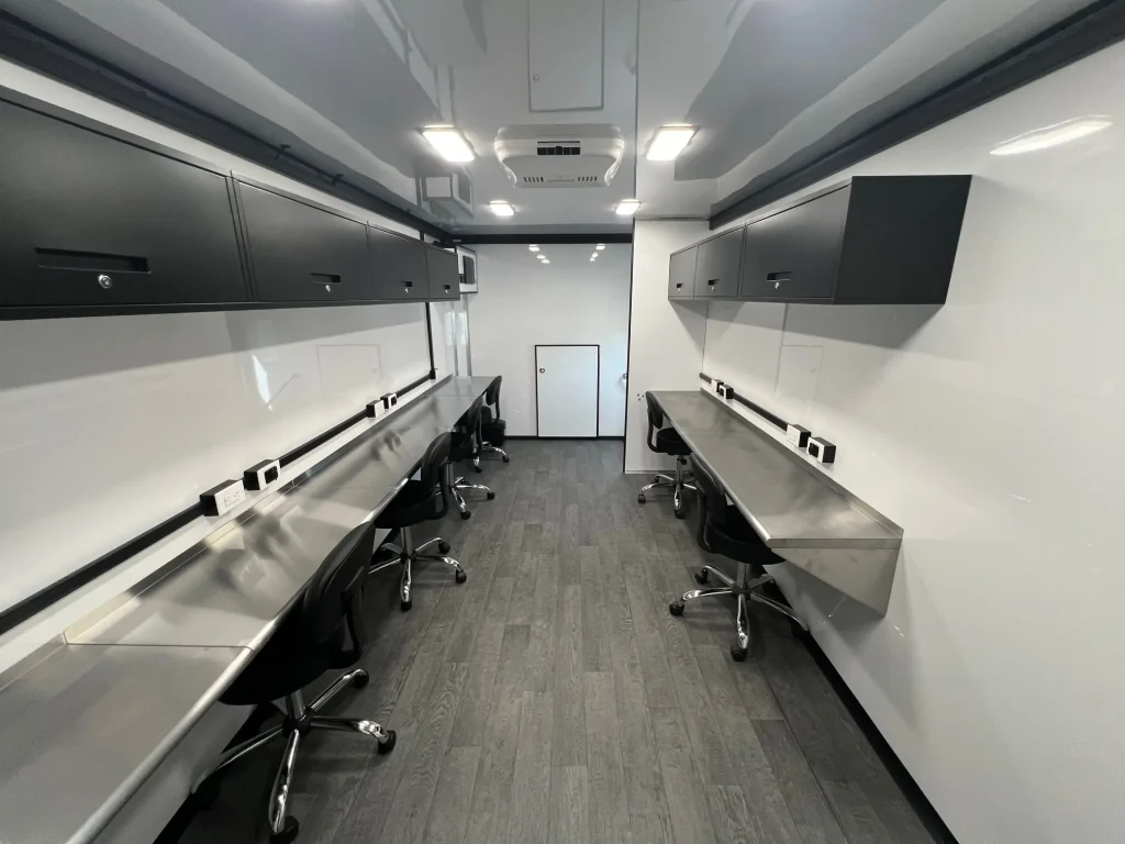Mobile Job Center Unit Exterior