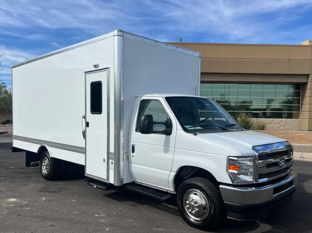 Mobile commercial clinic exterior