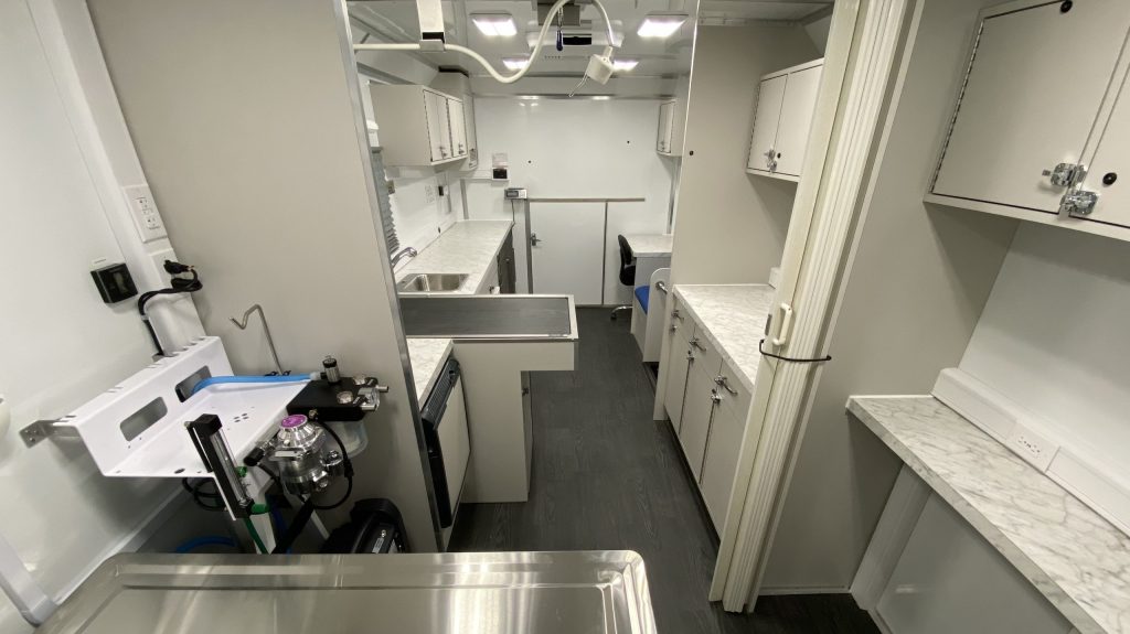 vet mobile clinic interior