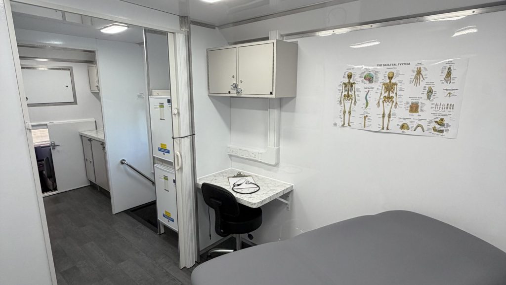 26ft mobile medical clinic interior
